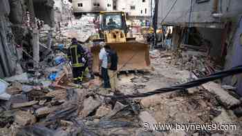 Israeli strikes on southern Gaza city of Rafah kill 22, mostly children, as U.S. advances aid package