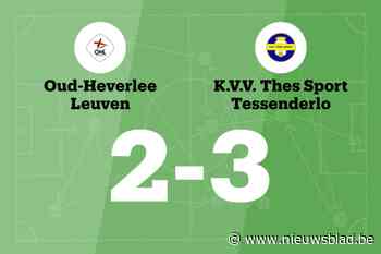 Lastige wedstrijd eindigt in overwinning voor THES Sport tegen OH Leuven U23