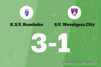 SV Rumbeke wint thuis van SV Wevelgem City, mede dankzij twee treffers Devacht