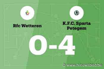 Sparta Petegem beëindigt reeks nederlagen in de wedstrijd tegen RFC Wetteren