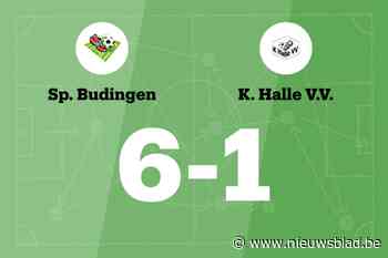 SP Budingen verslaat K Halle VV en blijft winnen