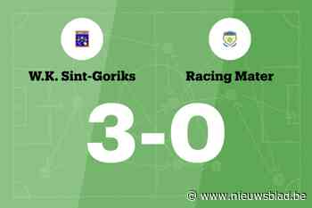 WK Sint-Goriks wint duel met Racing Mater