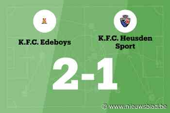 KFC Edeboys B wint thuis van KFC Heusden Sport B