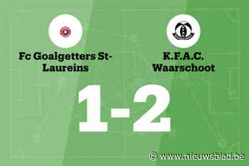 FAC Waarschoot dankzij Jef Kerckaert en Matis Verstraete langs FCG Sint-Laureins B
