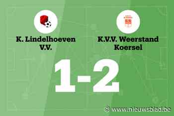 W. Koersel B wint wedstrijd tegen Lindelhoeven VV B