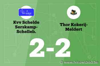 KVV Schelde en TK Meldert delen de punten
