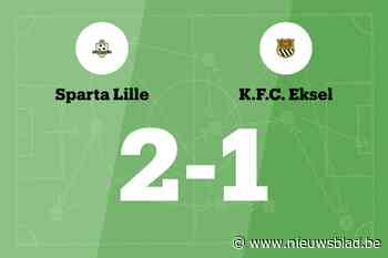 Sparta Lille wint na knappe comeback