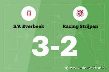 Zege voor SV Everbeek B in thuiswedstrijd tegen Racing Strijpen