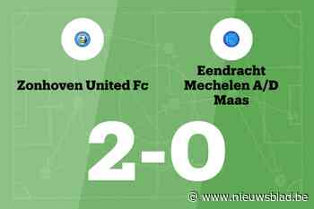Dominant Zonhoven United te sterk voor Eendracht Mechelen a/d Maas