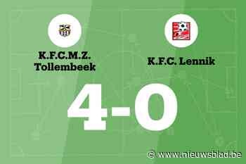 Vanaudenhove maakt er drie voor KFCMZ Tollembeek in wedstrijd tegen KFC Lennik B