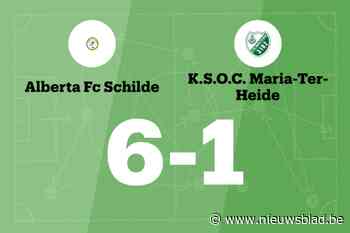 Alberta Schilde verslaat Maria-ter-Heide met 6-1
