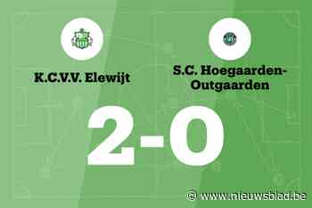 Sterke tweede helft genoeg voor KCVV Elewijt tegen SC Out-Hoegaarden