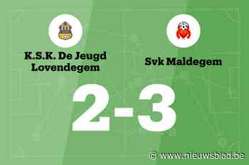 SVK Maldegem wint met doelpunt verschil tegen KSK Lovendegem