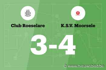 Vanderstraeten maakt twee goals voor SV Moorsele in wedstrijd tegen Club Roeselare