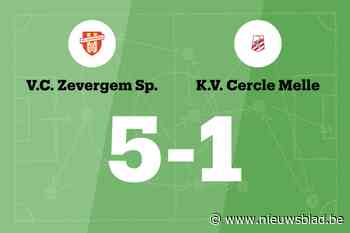 VC Zevergem Sport wint sensationeel duel met Cercle Melle