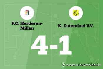 FC Herderen-Millen wint thuis van Zutendaal VV B
