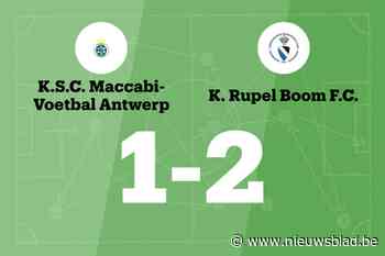 Maccabi kan zegereeks van Rupel Boom B niet stoppen