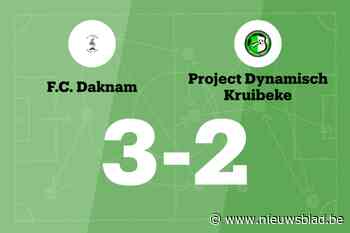 FC Daknam zet succesvolle reeks voort met ruime zege op PD Kruibeke
