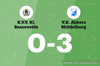 VK Akkers Middelburg verslaat Klauwaarts Bassevelde na hattrick Kutlu