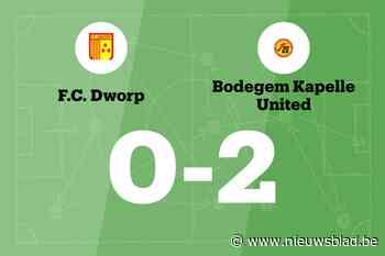 BOKA United B wint de wedstrijd tegen FC Dworp en beslist in de eerste helft