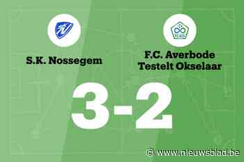 Winnende reeks van FC Averbode-Okselaar eindigt na wedstrijd tegen SK Nossegem