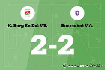 Beerschot U23 sleept gelijkspel uit de brand in de uitwedstrijd tegen Berg en Dal