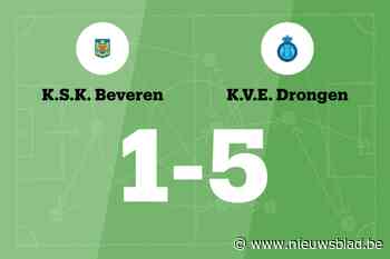 KVE Drongen wint spektakelwedstrijd van KSK Beveren
