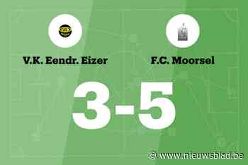 FC Moorsel klopt Eendracht Eizer en is al tien wedstrijden ongeslagen