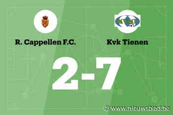 Geen punten voor Cappellen FC na nederlaag tegen KVK Tienen