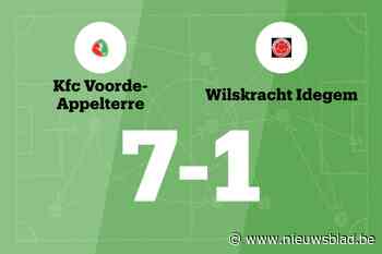 KFC Voorde-Appelterre B wint in doelpuntenfestijn van Wilskracht Idegem