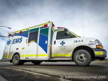 Ambulance strikes Edmonton police officer and patient it was en route to help