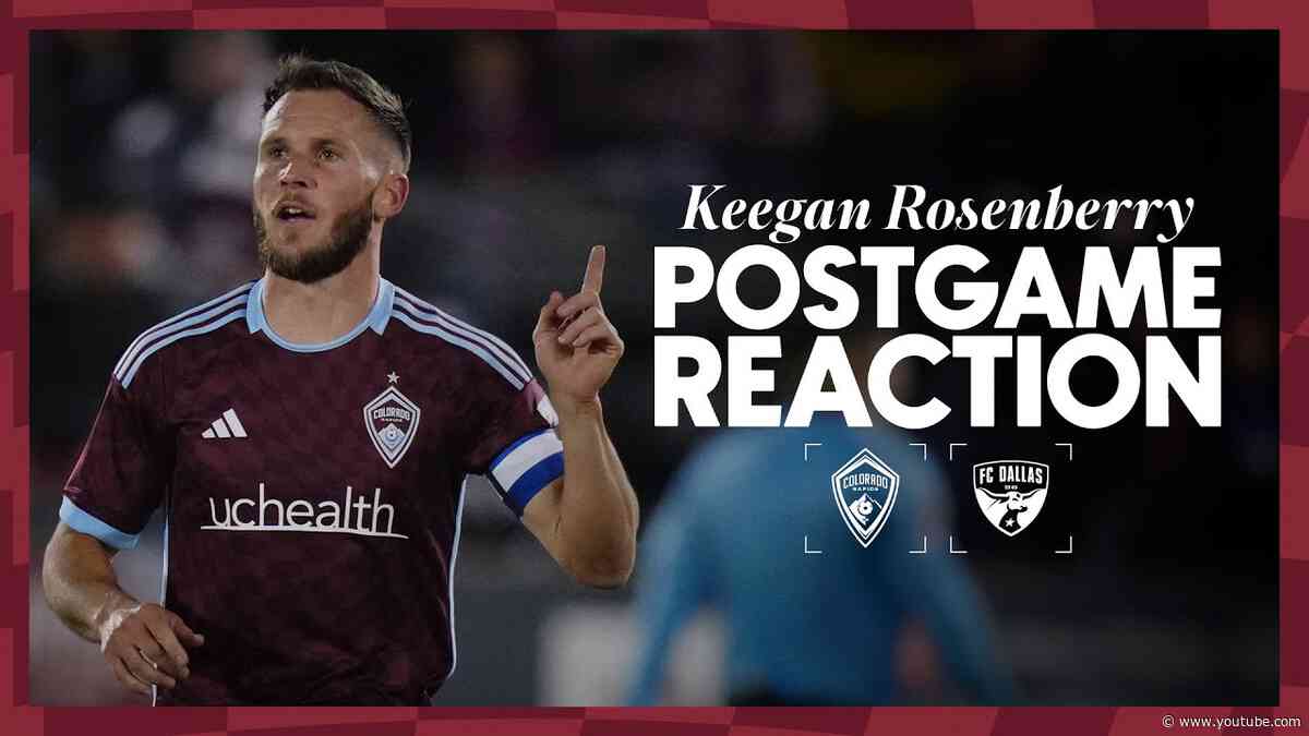 Postgame Reaction | Keegan Rosenberry on the defense's efforts to maintain unbeaten results