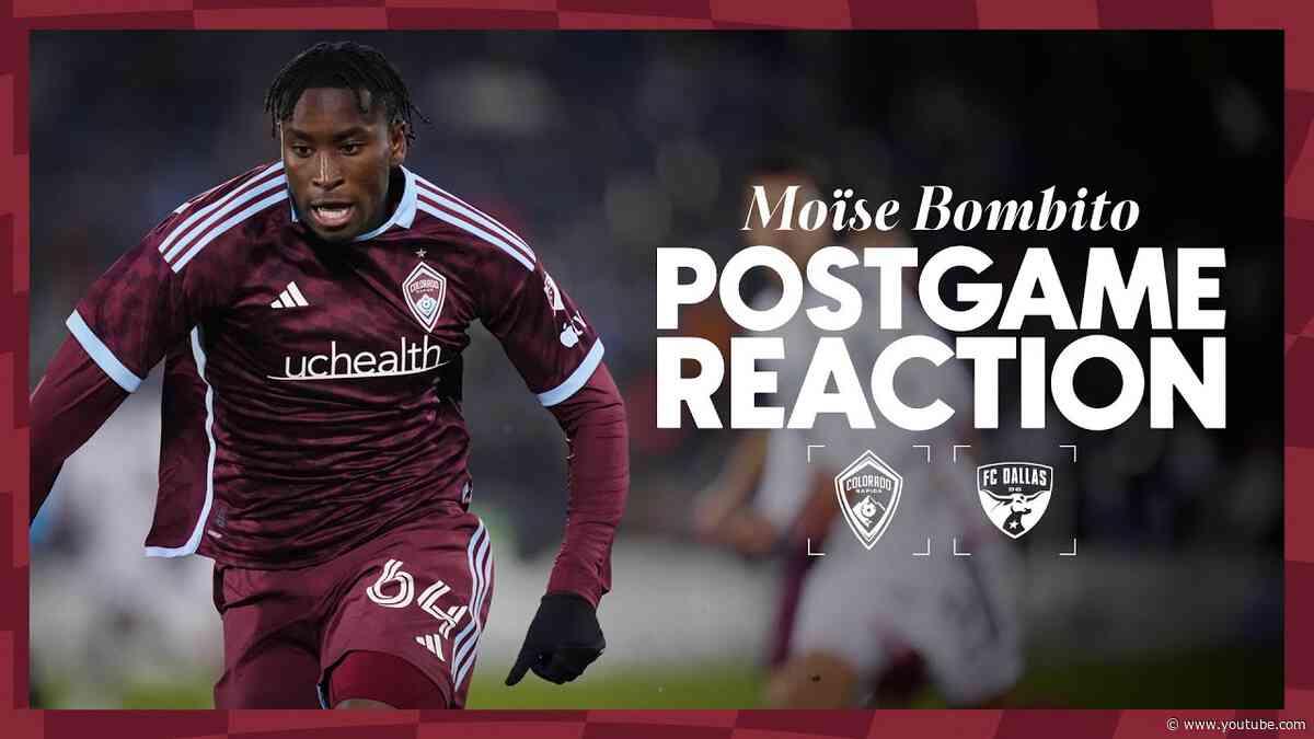 Postgame Reaction | Moïse Bombito on "mature" performance against FC Dallas