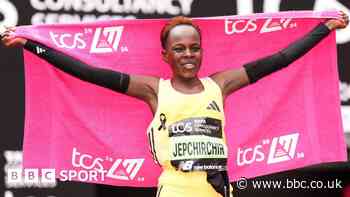 Jepchirchir wins in women's only world record time