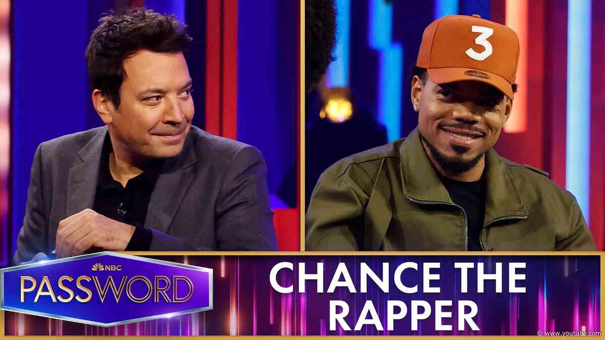 Chance the Rapper Shoots the Moon! | Password Starring Jimmy Fallon