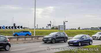 A1 Black Cat roundabout work causing overnight closures on major roads near Cambridgeshire