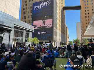 Mavs’ watch party was the place to be, despite disappointing game