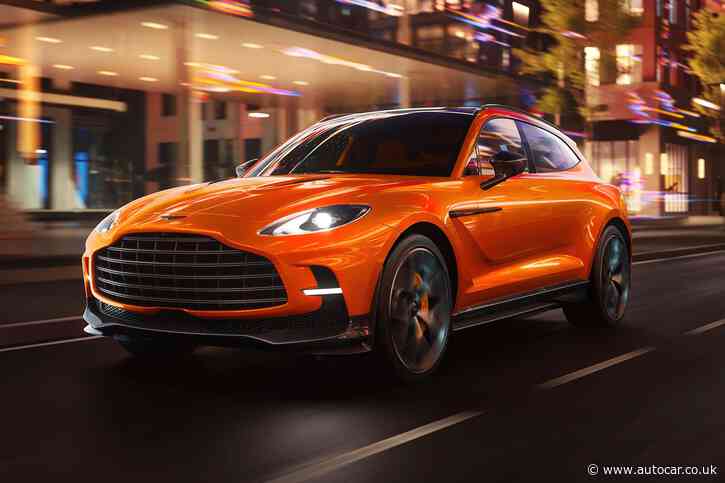 Aston Martin DBX gains touchscreen and goes 707-only