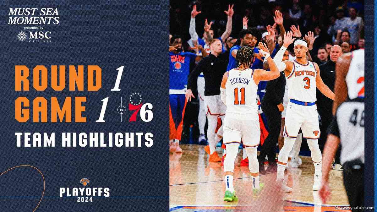 Knicks Take Game 1! | April 20th, 2024