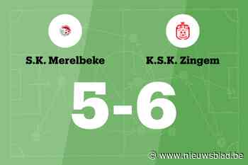 KSK Zingem B wint wedstrijd tegen SK Merelbeke