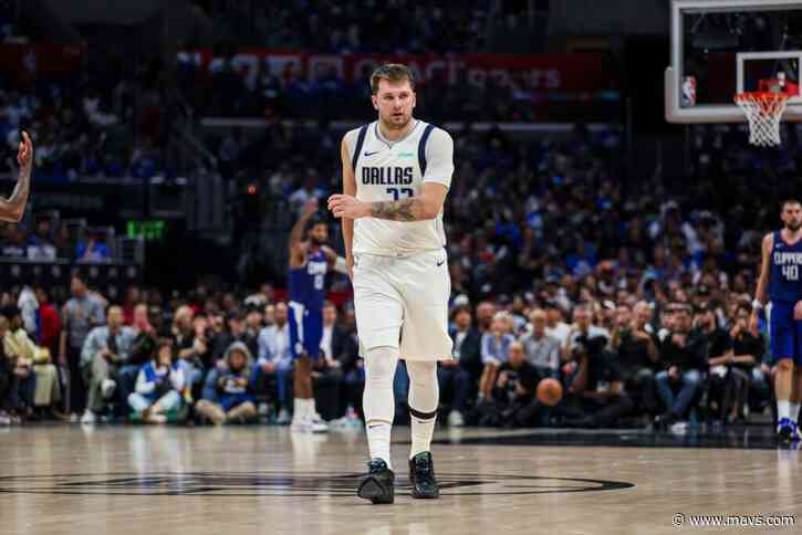 Luka Dončić voted one of three finalists to capture MVP award