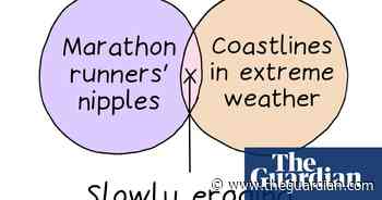 Runners’ nipples and coastlines in extreme weather: Edith Pritchett’s week in Venn diagrams – cartoon