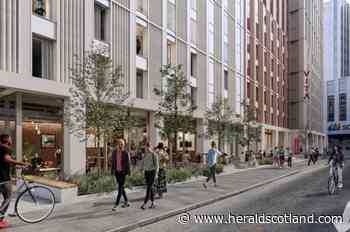 Student housing, homes for largest central Glasgow gap site