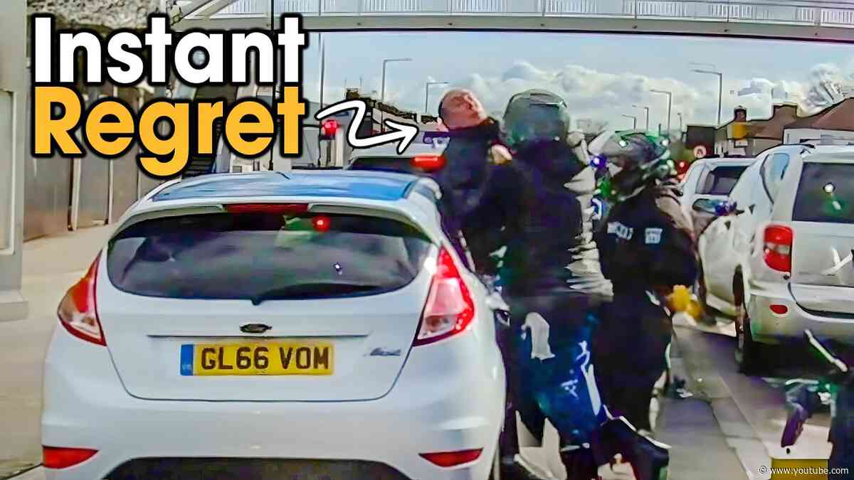 MESSING WITH BIKERS GOES WRONG | DANGEROUS & CRAZY MOTORCYCLE MOMENTS 2024 #42