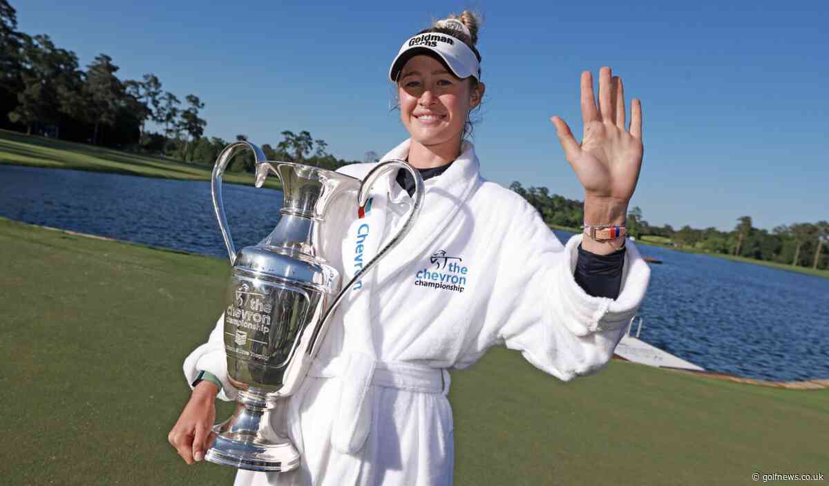 Nelly Korda claims fifth consecutive win