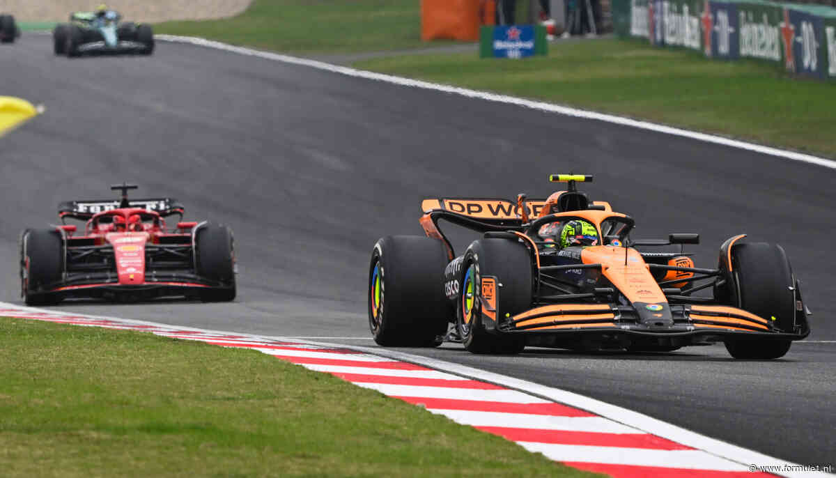 McLaren klopte rivaal Ferrari in China: ‘Nare verrassing’