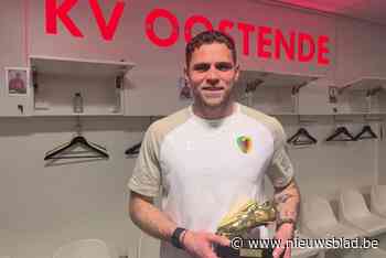 Doelman Liam Bosssin wint bij KV Oostende de Puis/Verbiest-trofee: “Brent Gabriël pushte me om nog beter te presteren”