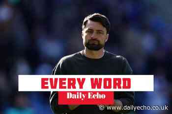 Every word Southampton manager Martin said ahead of Leicester City