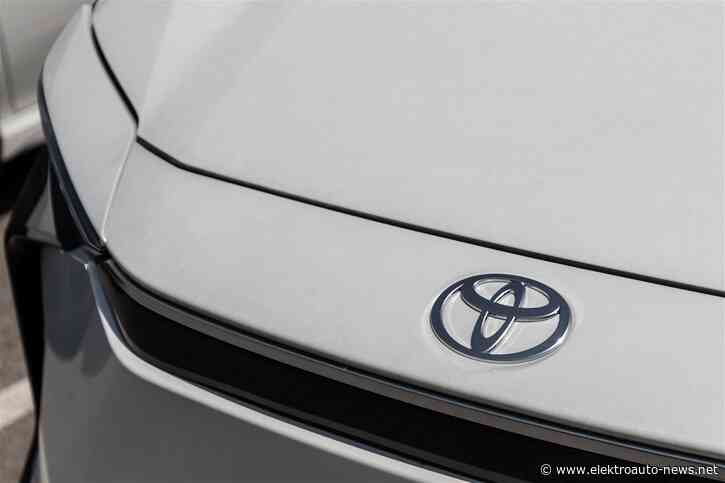 Toyota: E-Autos verkaufen sich überdurchschnittlich gut