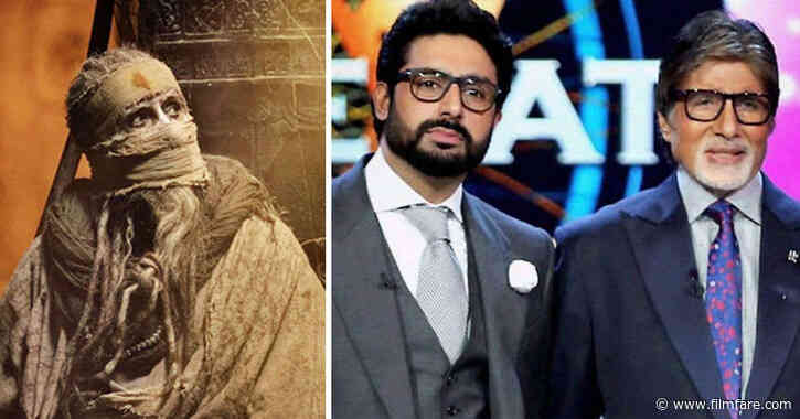 Abhishek Bachchan gushes over Amitabh Bachchans look in Kalki 2898 AD